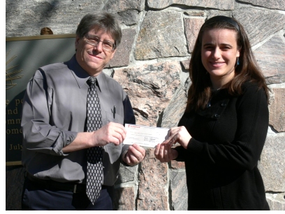 Cheque Presentation to West Parry Sound District Museum